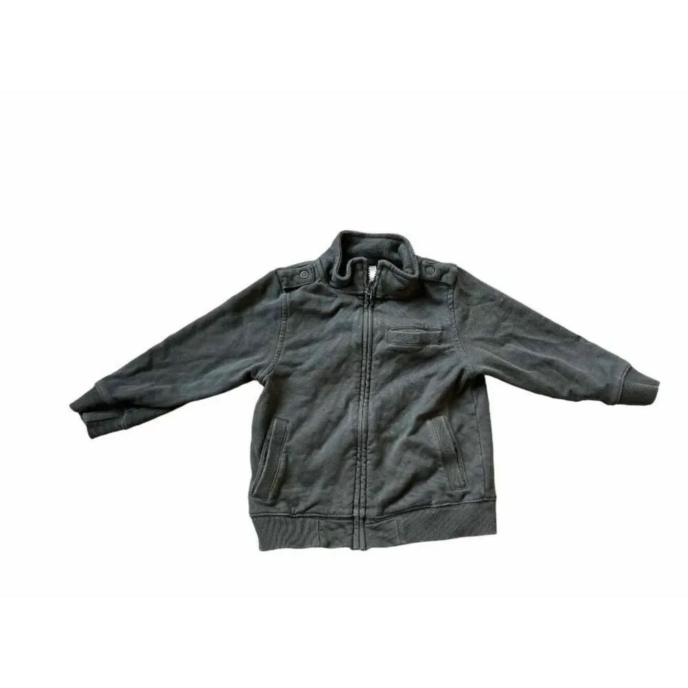 Boys Gymboree Lightweight Full Zip Utility Jacket - XS 3/4